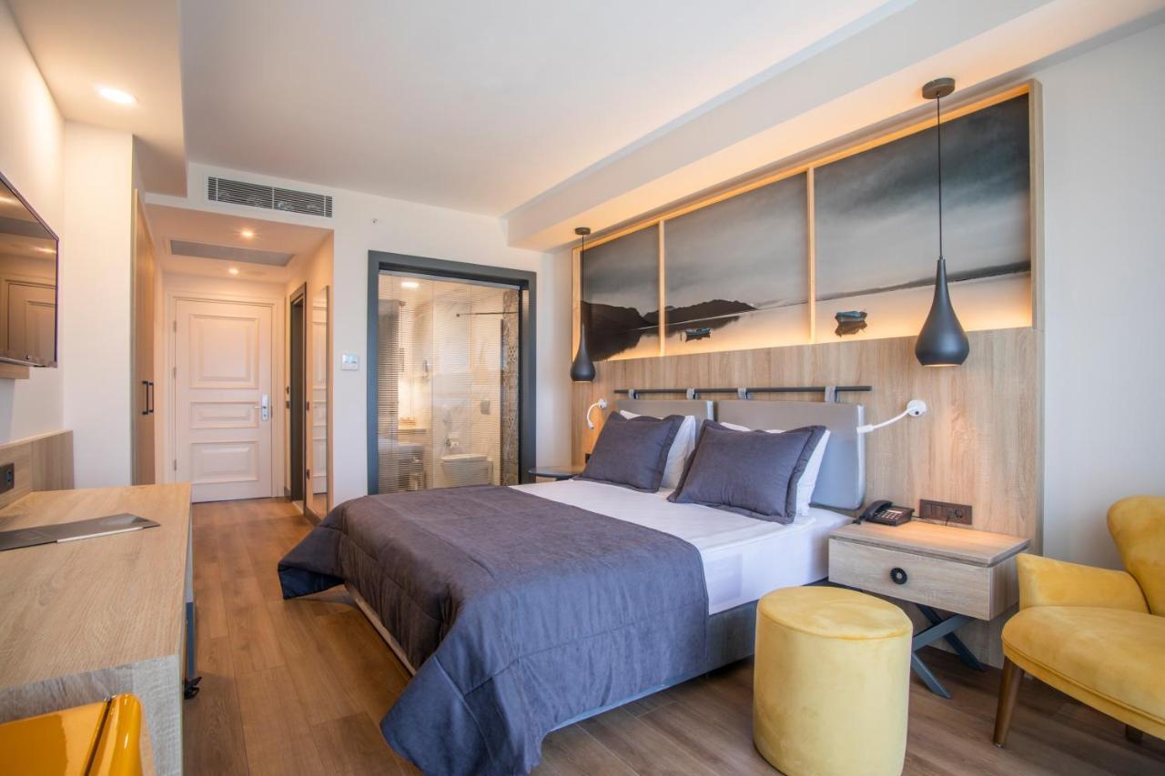 Maia Luxury Beach Hotel & Spa Guzelcamlı Esterno foto