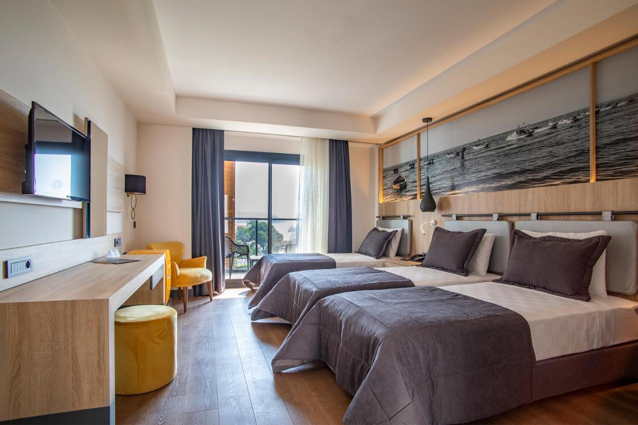 Maia Luxury Beach Hotel & Spa Guzelcamlı Esterno foto